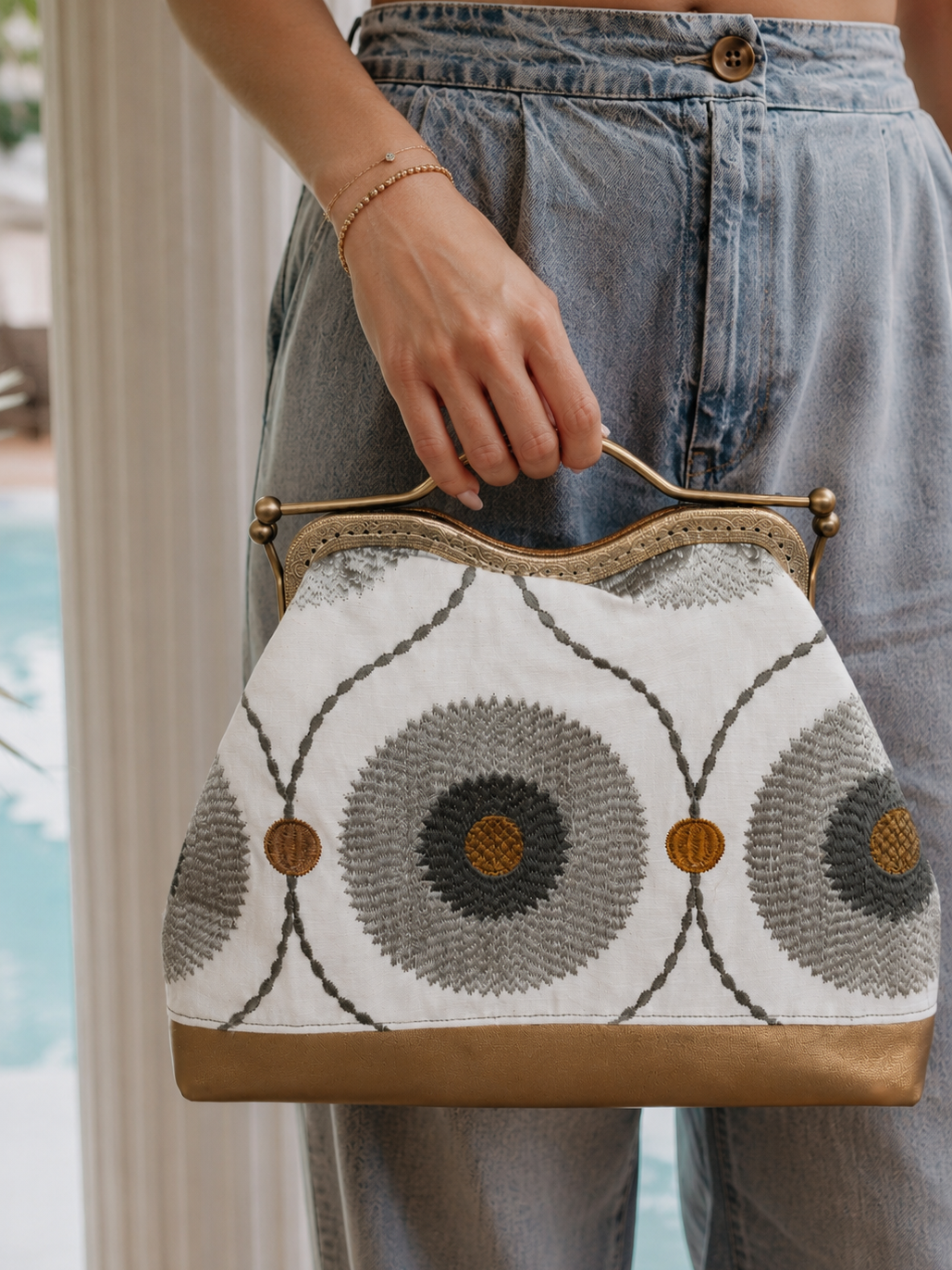 Bolso artesanal sostenible